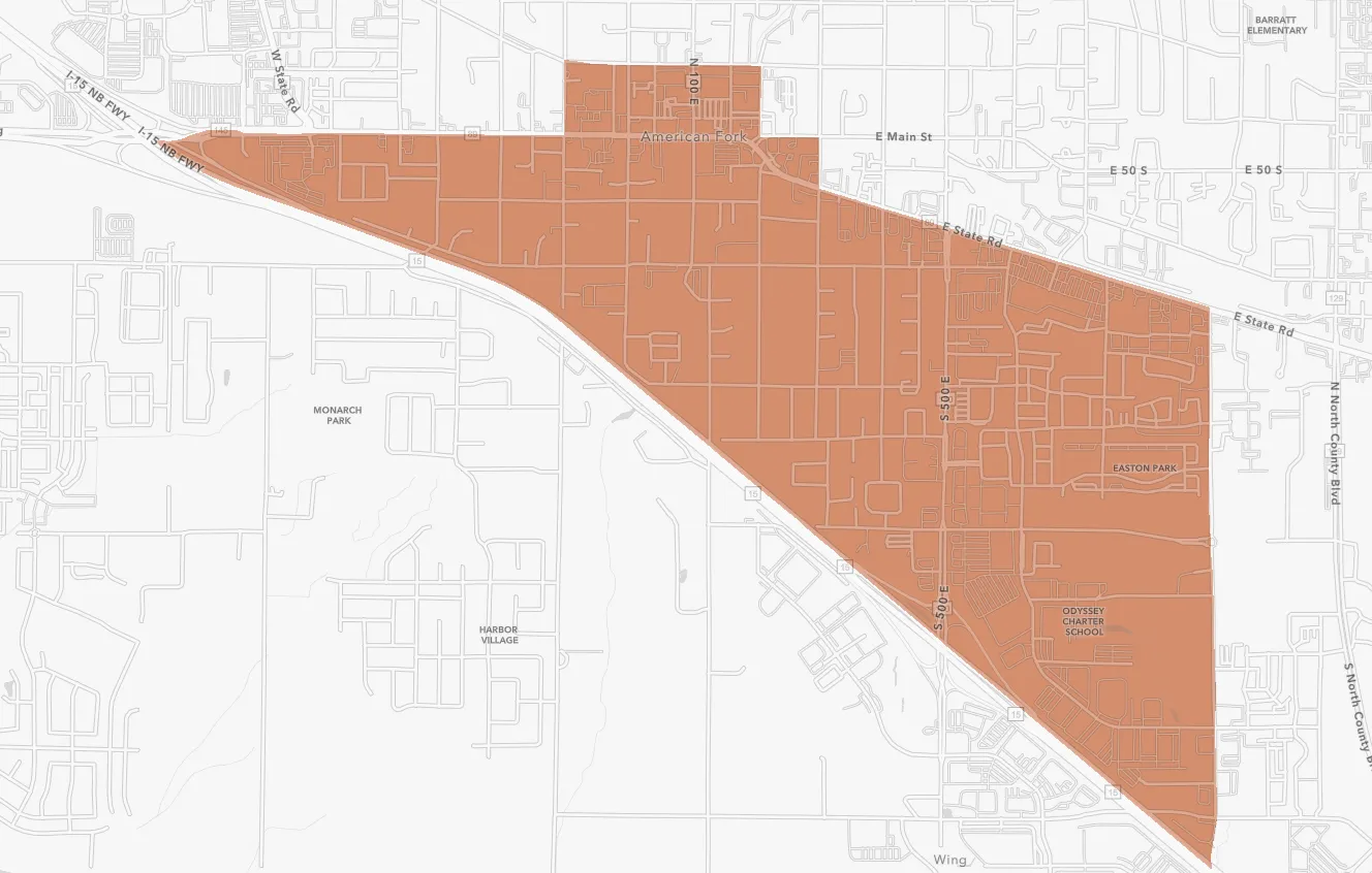 american fork city opportunity zone